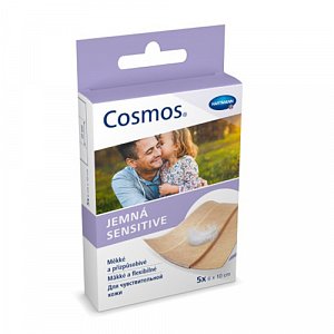 Cosmos Пластырь для чувствительной кожи 6х10 см 5 шт.