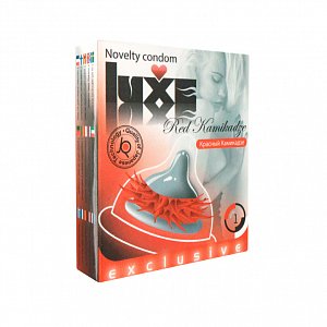 Luxe Exclusive Презерватив Красный Камикадзе 1 шт.