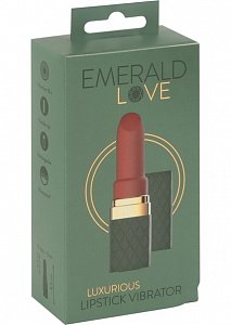 Интим 5555840000 Вибратор Luxurious Lipstick Emerald Love