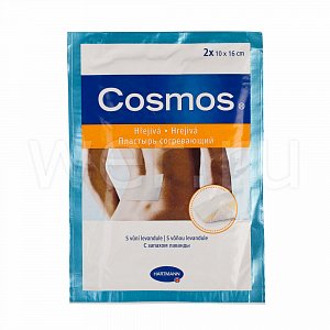 Cosmos Пластырь согревающий и расслабляющий с запахом лаванды 2 шт.