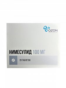 Нимесулид таблетки 100 мг 20 шт. Озон