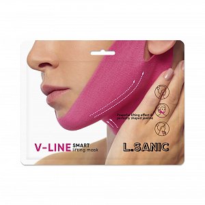 L`Sanic Маска-бандаж для коррекции овала лица V-line 19,7 г