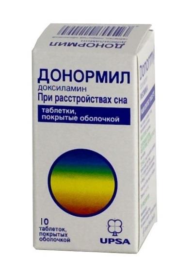 Купить Донормил таблетки покрытые пленочной оболочкой 15 мг 10 шт., UPSA SAS