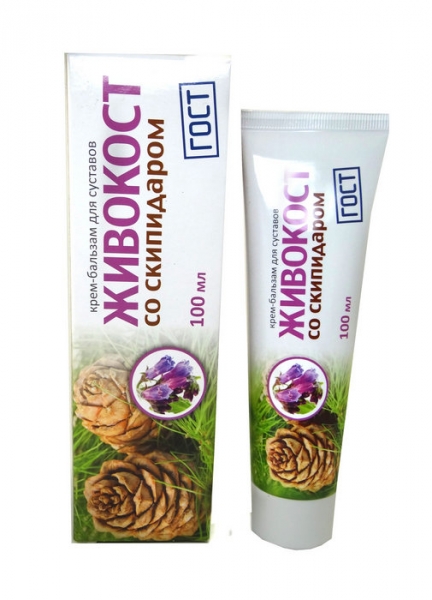 крем-бальзам для суставов со скипидаром 100 мл