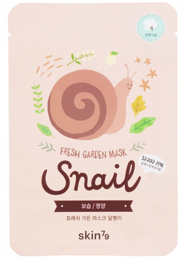 с улиткой fresh garden mask snail 23 г