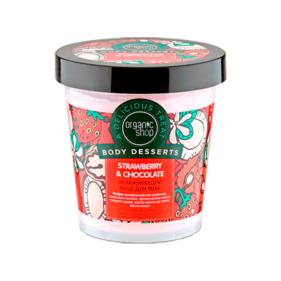 для тела Клубника и шоколад 450 мл
