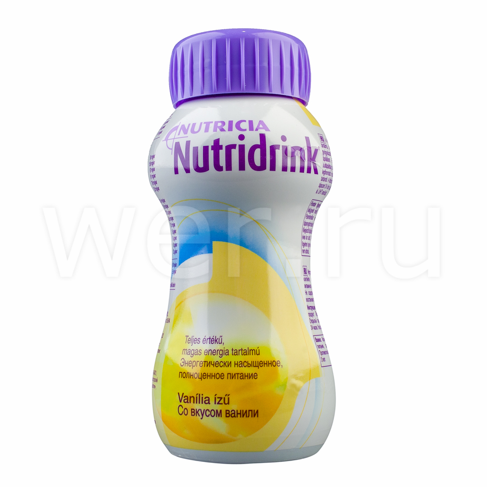 Купить Нутридринк специализированное питание со вкусом ванили 200 мл, Nutricia [Нутриция]