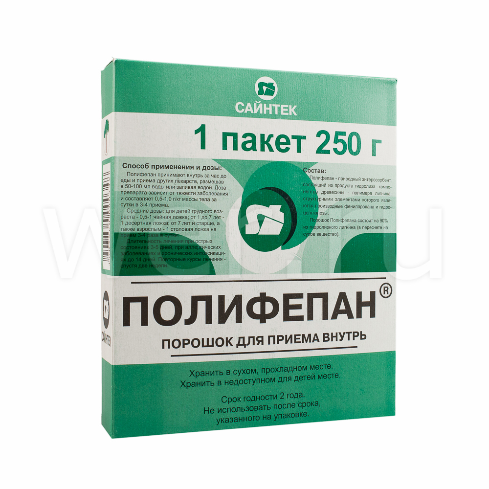Полифепан порошок для приема внутрь пакет 10 г №10 - купить в Москве и  регионах по цене от 156 руб., инструкция по применению, описание, аналоги