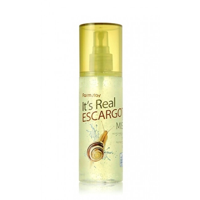 

FarmStay Гель-спрей для лица с экстрактом улитки It's Real Gel Mist 120 мл