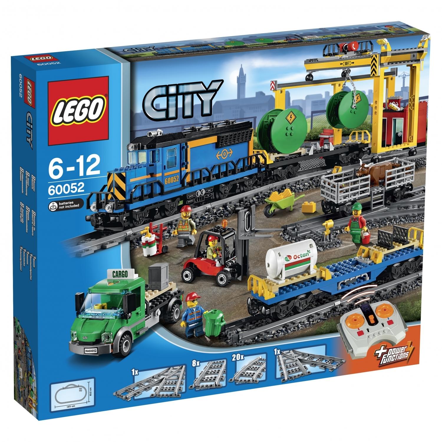 Lego 60052 Конструктор City Trains Грузовой поезд - купить в Москве и  регионах по цене от 0 руб., инструкция по применению, описание