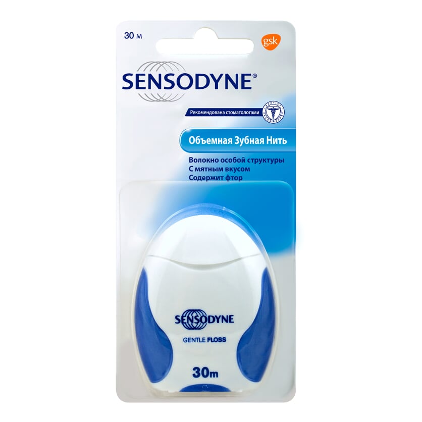 Sensodyne Зубная нить мягкая 30 м