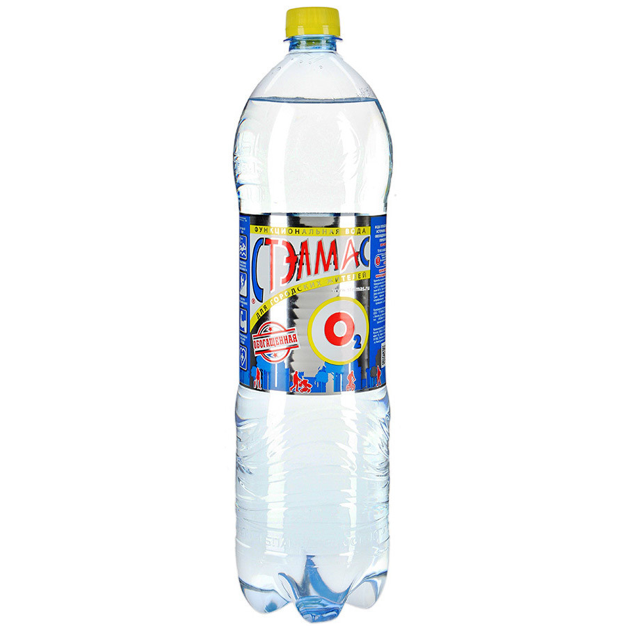 минеральная обогащенная кислородом негазированная 1,5 л