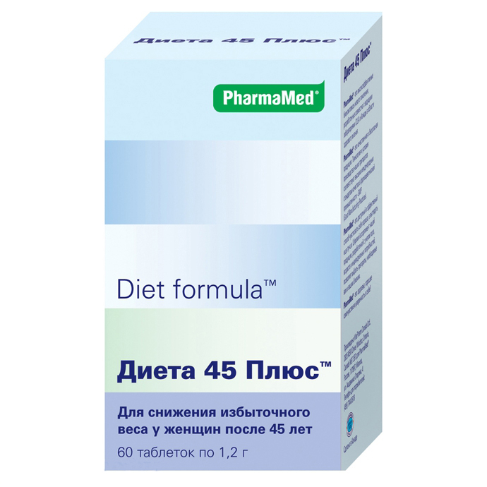 Diet Formula Диета 45 Плюс таблетки 60 шт.