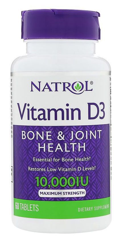 таблетки ратсворимые 10000 МЕ 60 шт. (БАД)