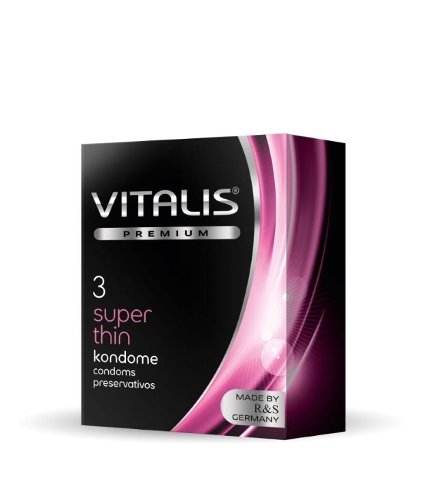vitalis Презервативы premium super thin супертонкие 3 шт.