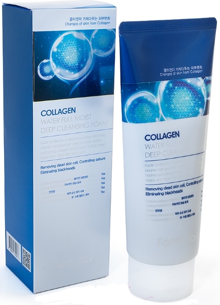 очищающая увлажняющая с коллагеном 180мл