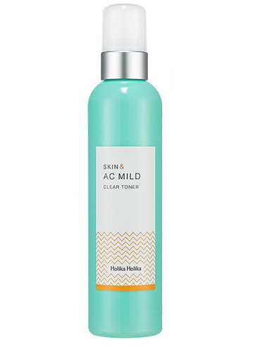 для проблемной кожи skin&ac mild clear toner 245 мл