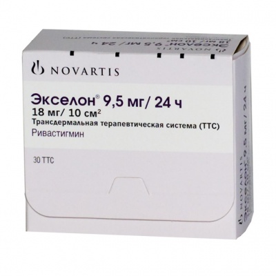 трансдермальная терапевтическая система 18 мг (9,5 мг/24 ч) пластырь 30 шт.