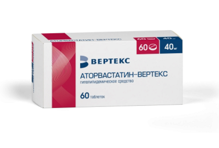 Аторвастатин таблетки покрытые пленочной оболочкой 40 мг 60 шт. Аторвастатин таблетки покрытые пленочной оболочкой 40 мг 60 шт.