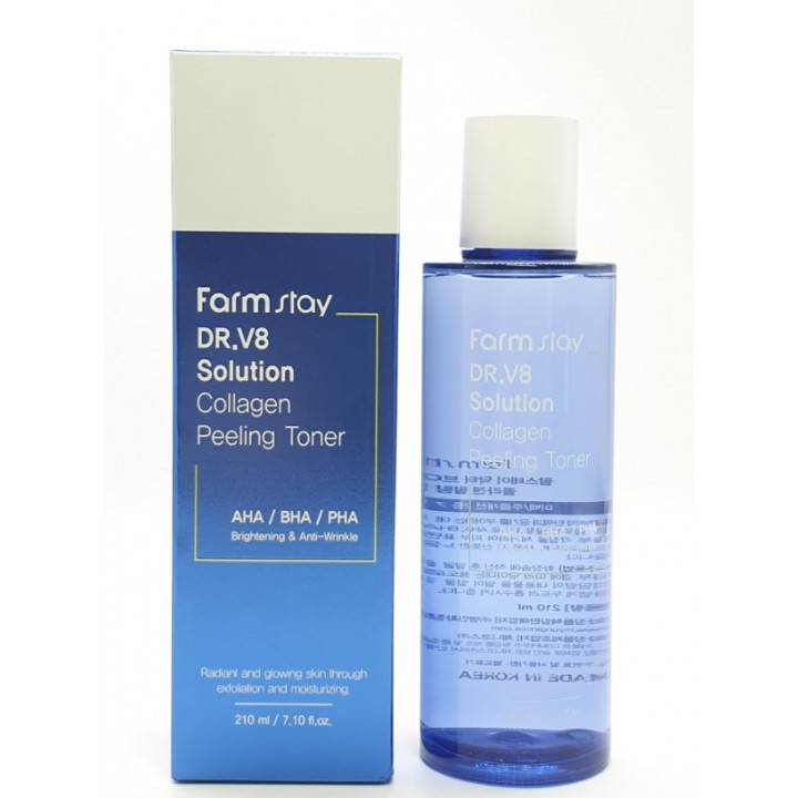 обновляющий укрепляющий с коллагеном и aha/bha/pha кислотами 210 мл