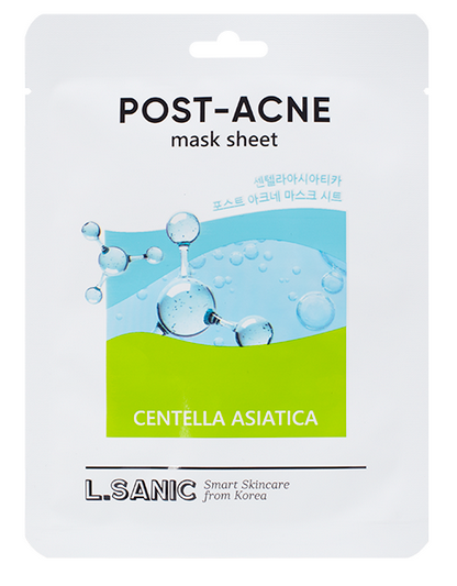 l`sanic Маска тканевая с экстрактом центеллы азиатской 25 мл