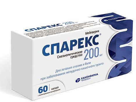 Купить Спарекс капсулы пролонгированного действия 200 мг 60 шт., Канонфарма продакшн ЗАО