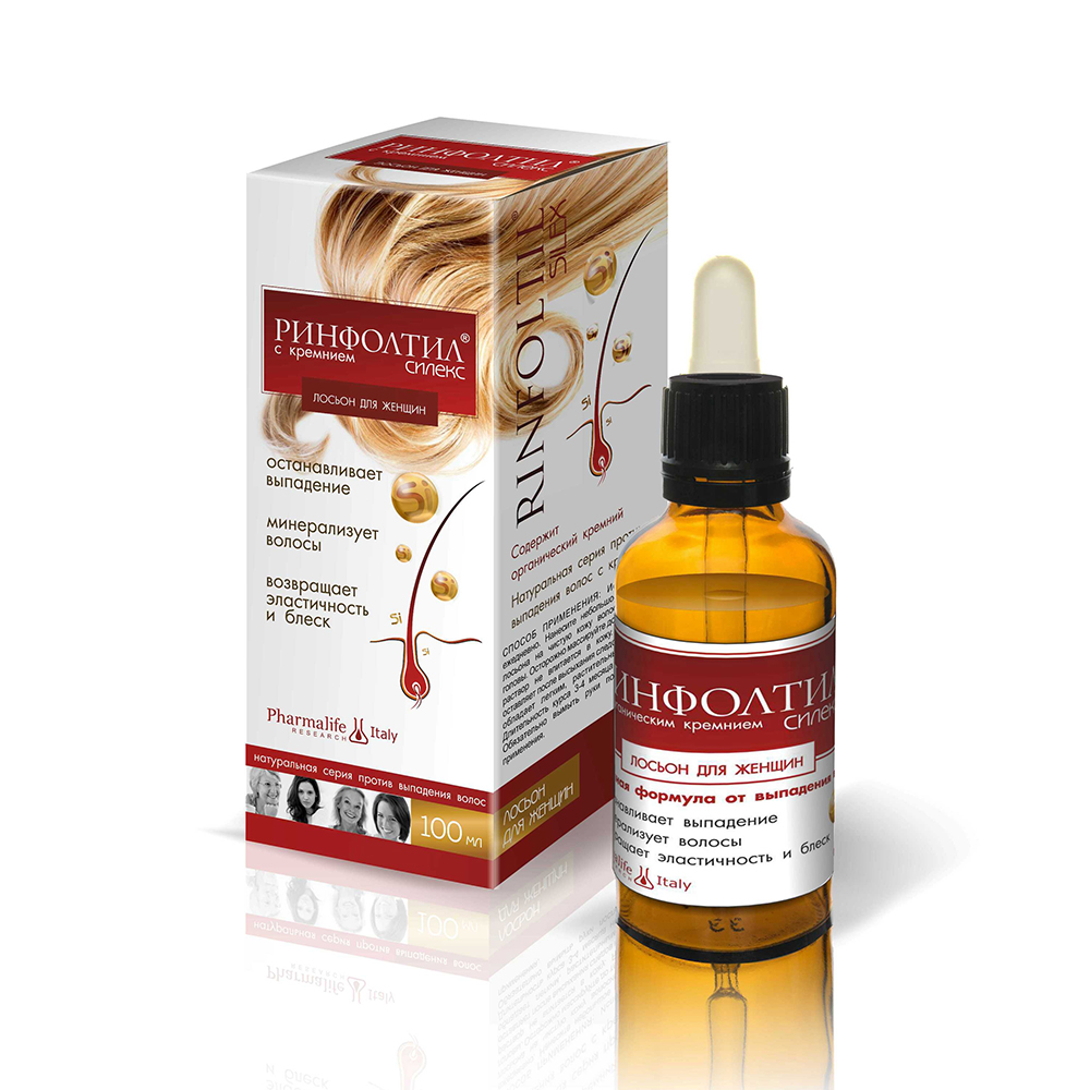 с кремнием Лосьон для женщин от выпадения волос 100 мл