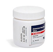 Атенолол Никомед таблетки покрытые пленочной оболочкой 100 мг 30 шт.
