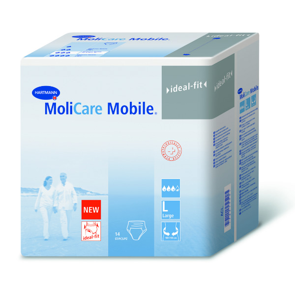 molicare  Подгузники-трусики для взрослых р.l 14 шт. (100-150см)