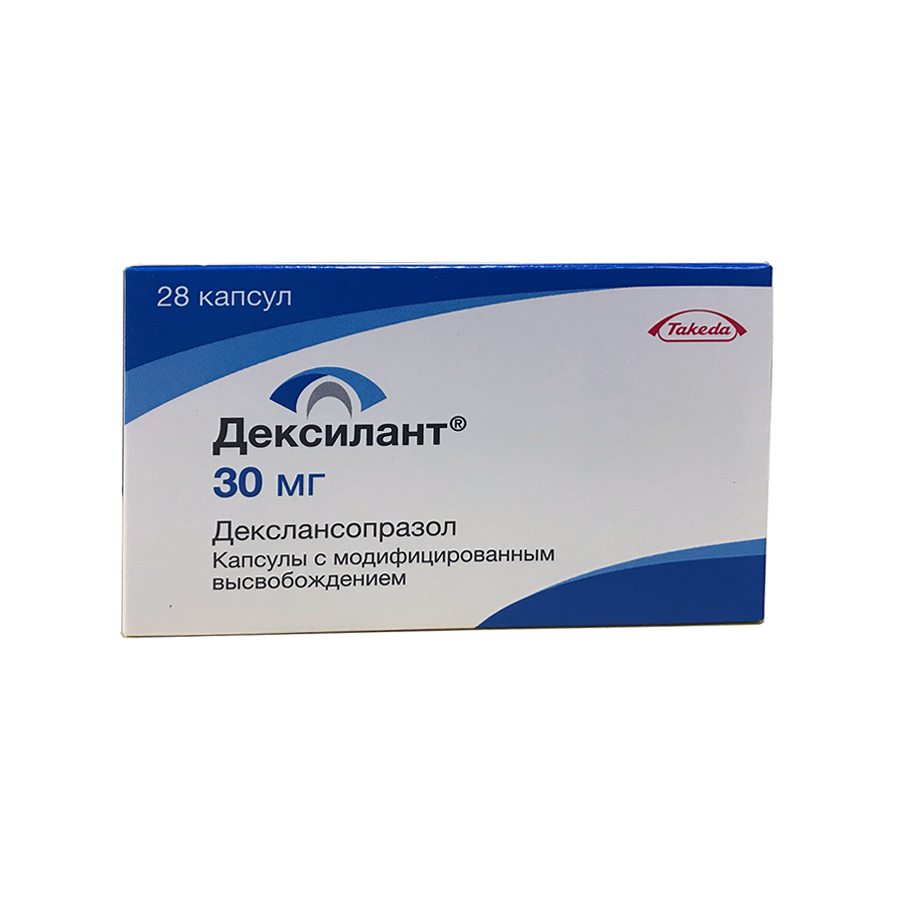 Дексилант капсулы с модифицтрованным высвобождением 30 мг 28 шт.