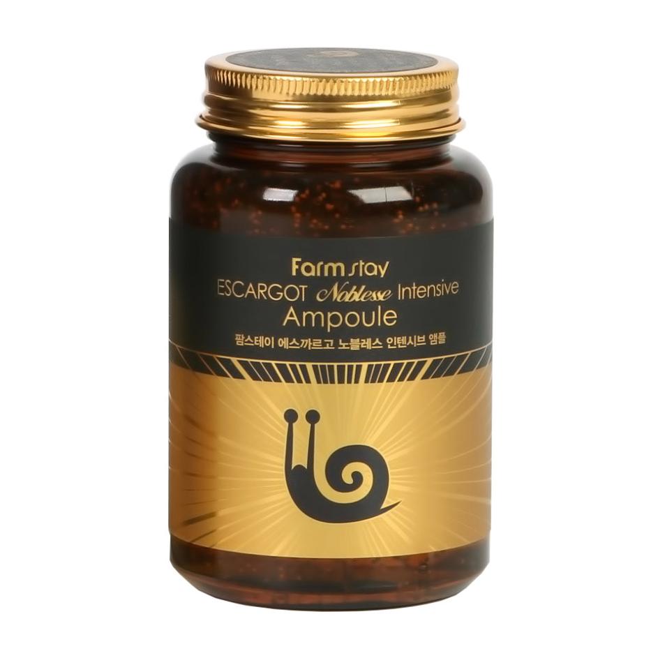 многофункциональная ампульная с экстрактом улитки 250 мл escargot noblesse intensive ampoule