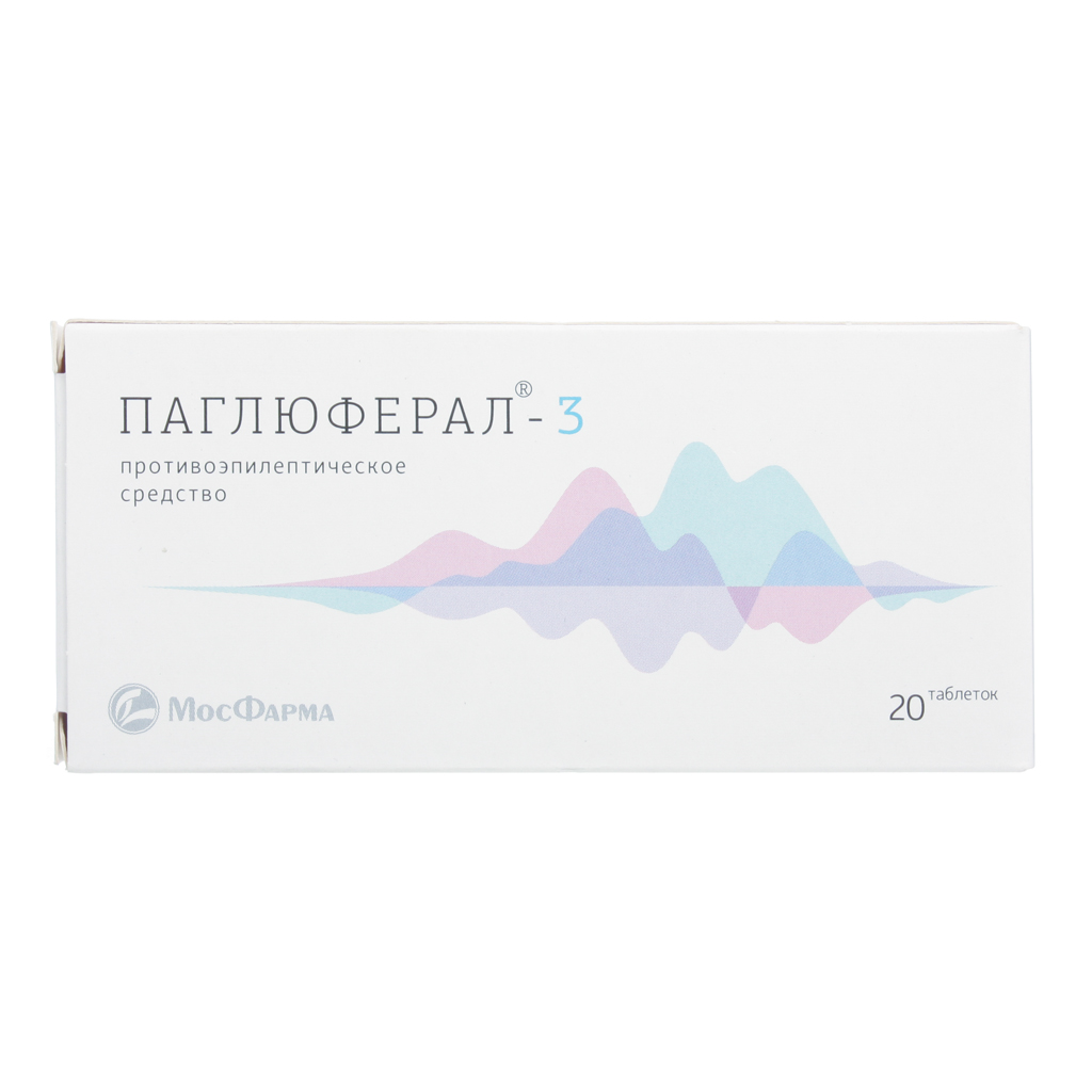 Купить Паглюферал-3 таблетки 20 шт., Московская фармацевтическая фабрика