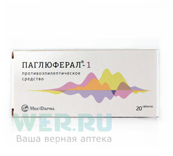 Купить Паглюферал-1 таблетки 20 шт., Московская фармацевтическая фабрика