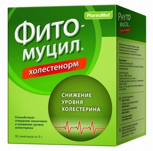 Купить Фитомуцил Холестенорм пакетики 30 шт., Probiotics International [Пробиотикс Интернейшенал]