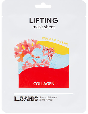 l`sanic Маска тканевая коллагеновая с эффектом лифтинга 25 мл