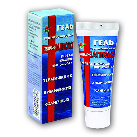 гель противоожоговый 20 г