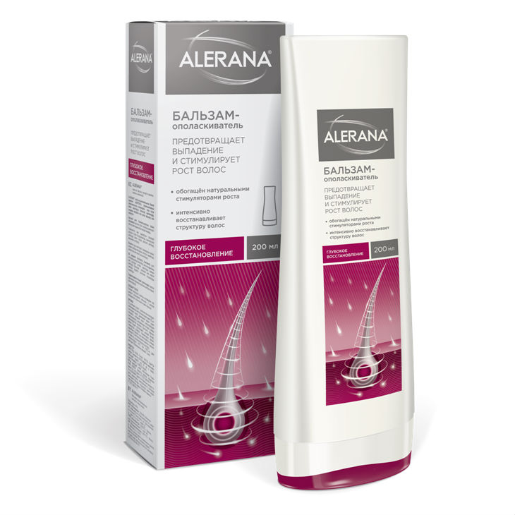 Alerana Бальзам-ополаскиватель для волос Глубокое восстановление 200 мл