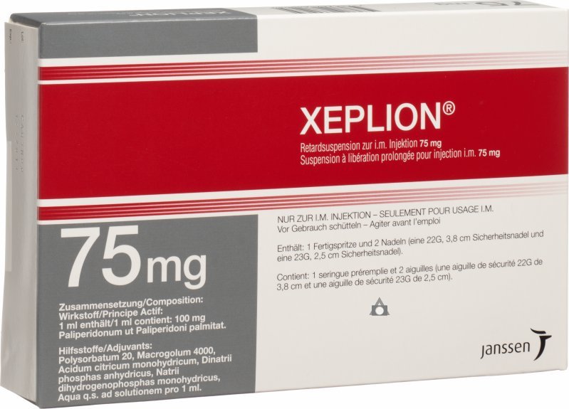 суспензия для внутримышечного введения пролонгированного действия 75 мг/0,75 мл 1 шт.