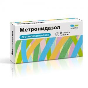 Метронидазол таблетки 250 мг 20 шт. Renewal [Обновление]