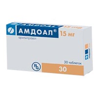 таблетки 15 мг 30 шт.