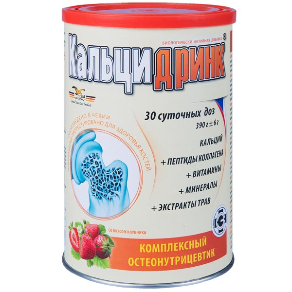 390 г порошок Клубника (БАД)