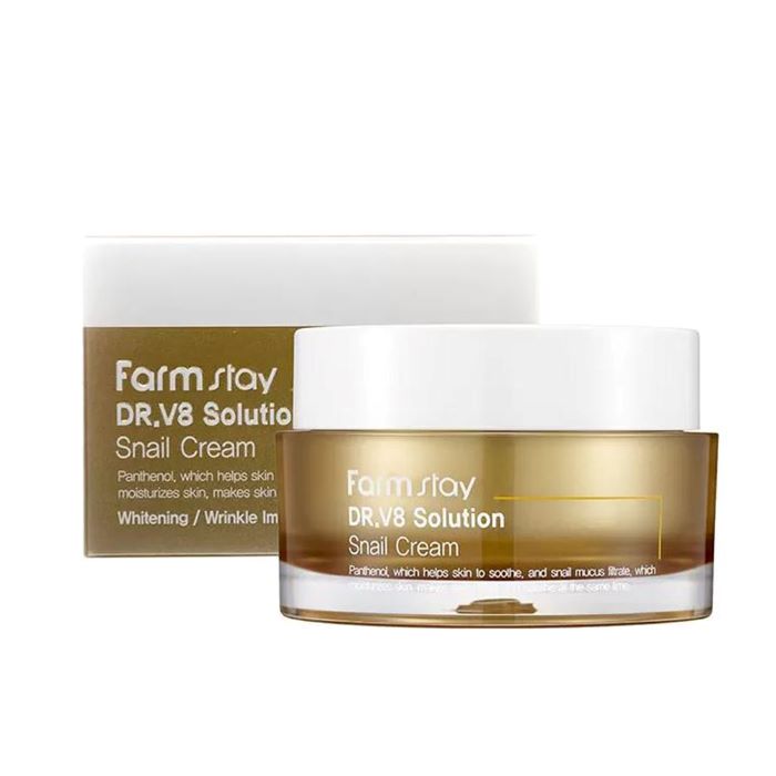 с муцином улитки 50 мл dr-v8 solution snail cream