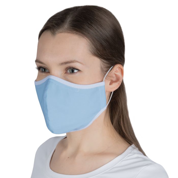 3-х слойная многоразовая р.1 (до 51см) голубая