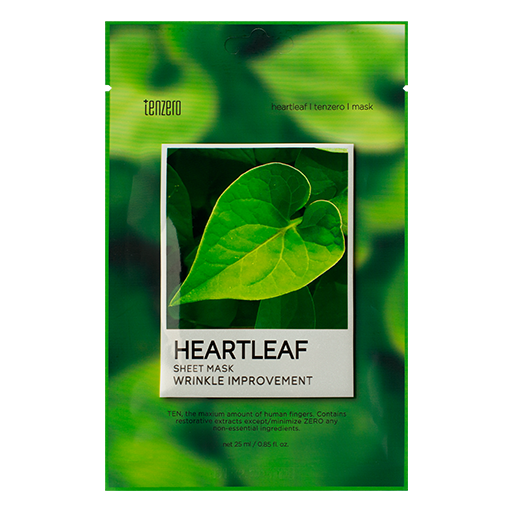 tenzero [Тензеро] Маска тканевая с экстрактом хауттюйнии 25мл