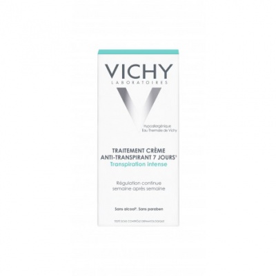 Vichy Дезодорант-крем 7 дней Регулирующий избыточное потоотделение тюбик 30 мл