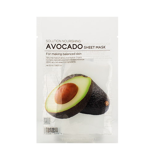 тканевая с экстрактом авокадо solution nourishing 25мл