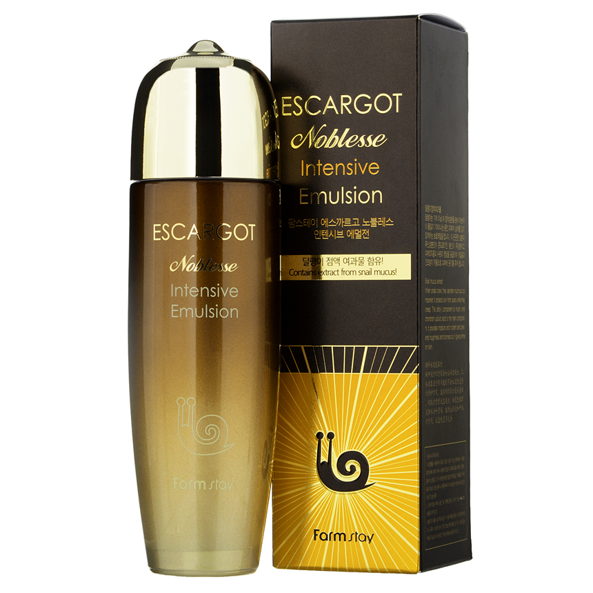 восстанавливающая с экстрактом королевской улитки escargot noblesse intensive emulsion 150 мл