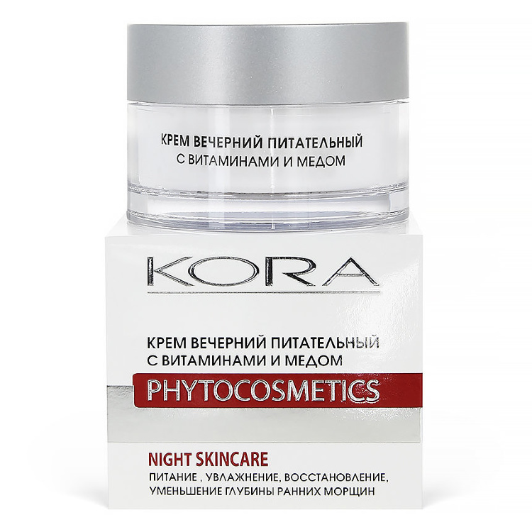 для лица вечерний питательный витамины и мед 50 мл