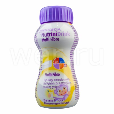 специализированное питание со вкусом банана 200 мл