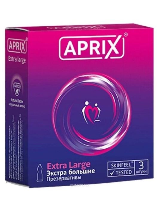aprix Презервативы extra large экстра большие 3 шт.